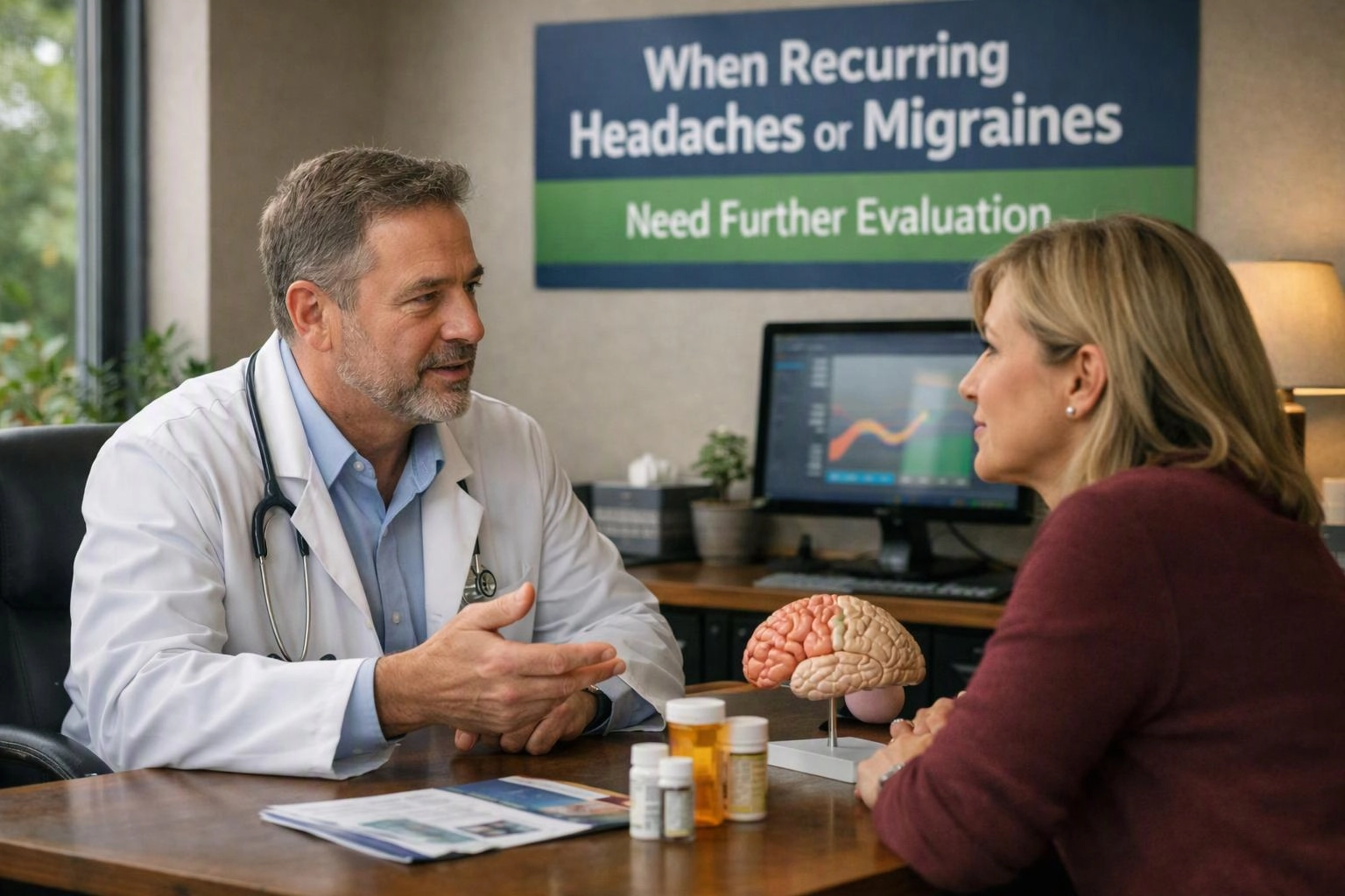 When Recurring Headaches or Migraines Need Further Evaluation
