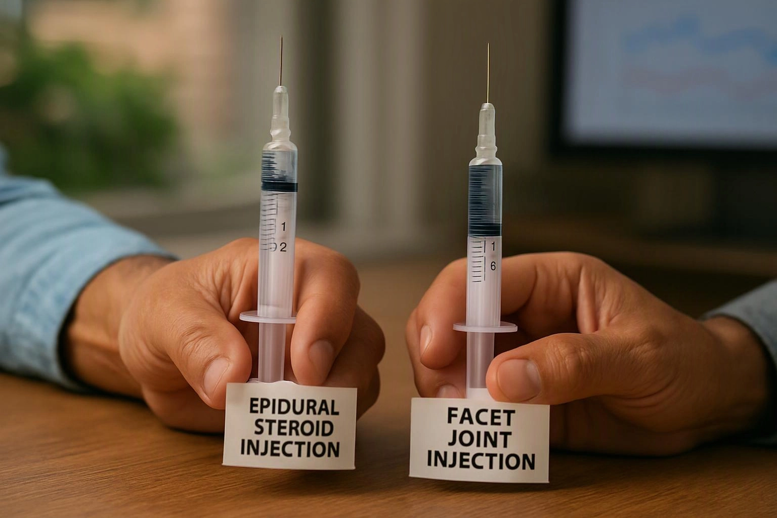 Epidural Steroid Injection vs. Facet Joint Injection