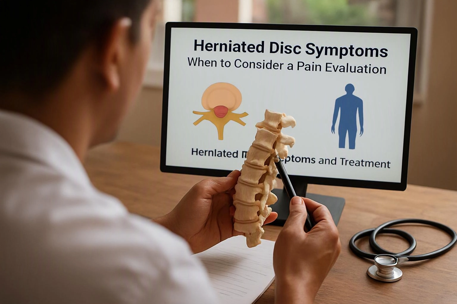 Herniated Disc Symptoms: When to Consider a Pain Evaluation