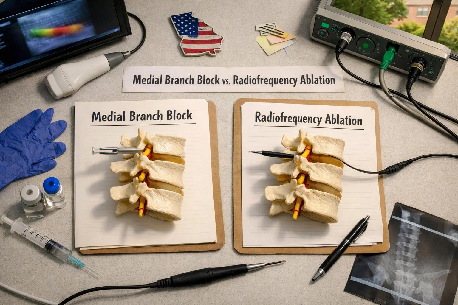 Medial Branch Block vs. Radiofrequency Ablation