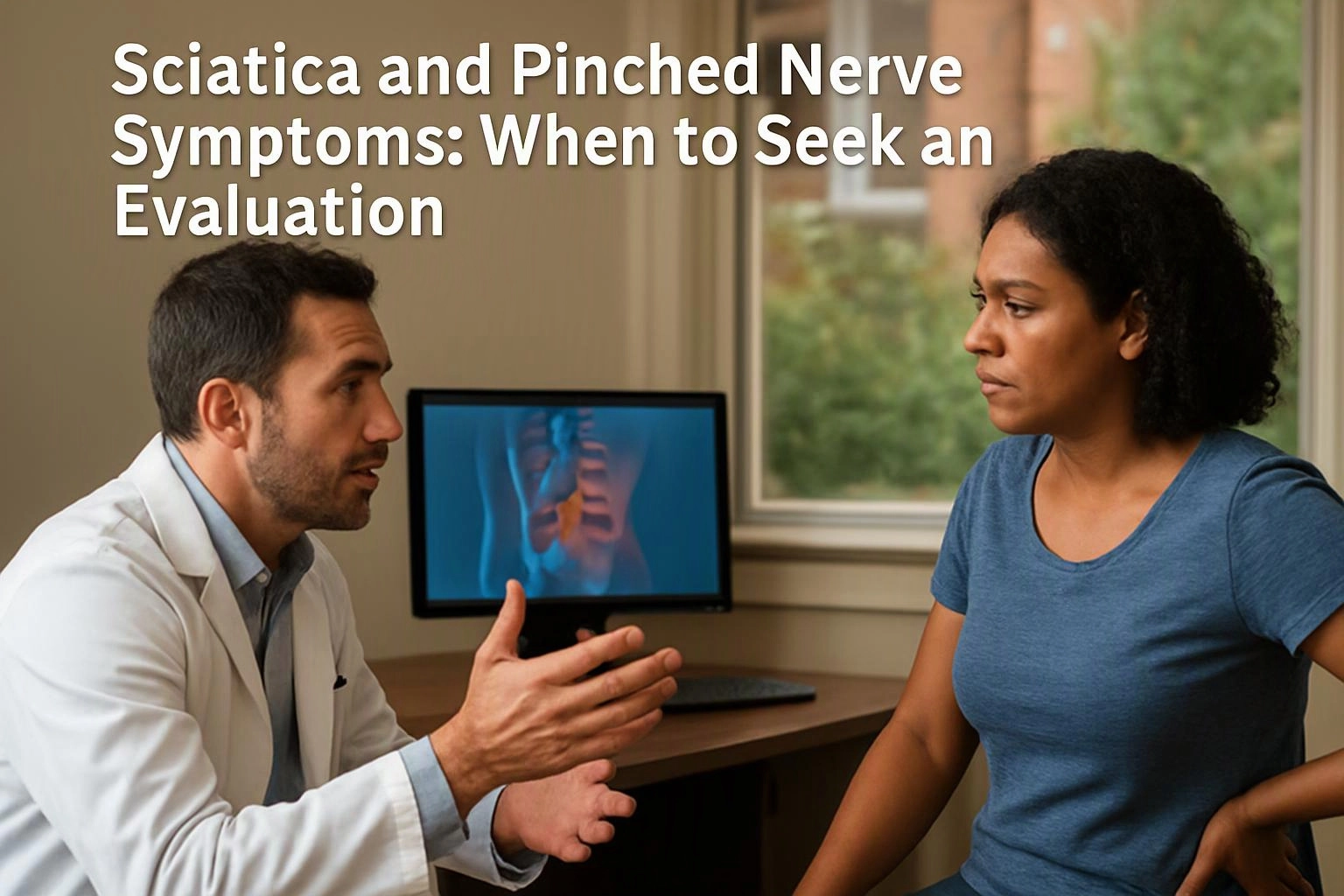 Sciatica and Pinched Nerve Symptoms: When to Seek an Evaluation